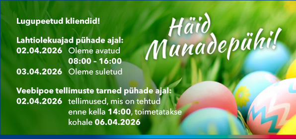 Lahtiolekuajad pühade ajal